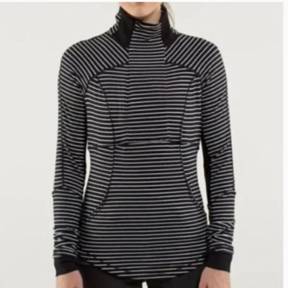 Lululemon Base Runner 1/2 Zip Jacket Size 6